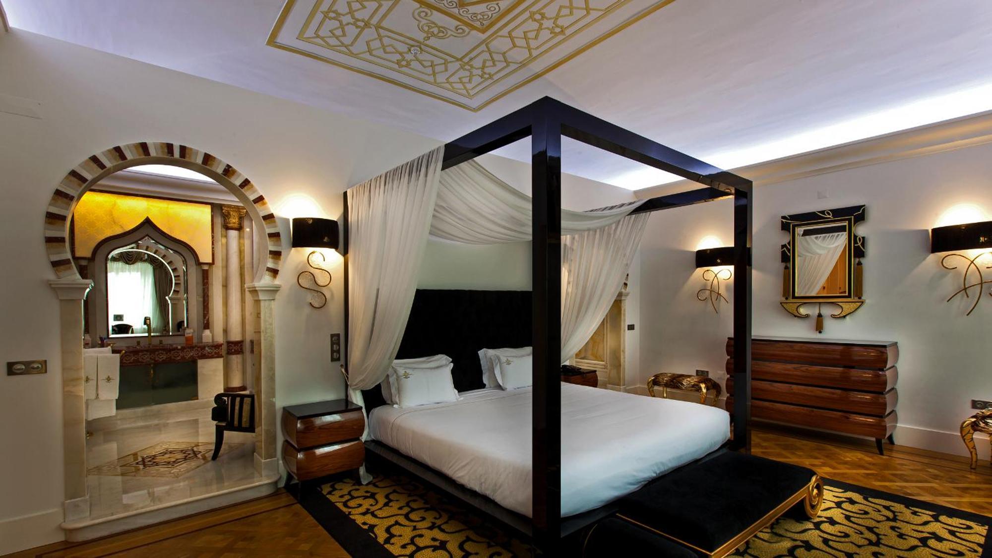 Alentejo Marmoris Hotel & Spa, A Small Luxury Hotel Of The World Vila Viçosa Exterior foto A bedroom at the Taj Mahal Palace